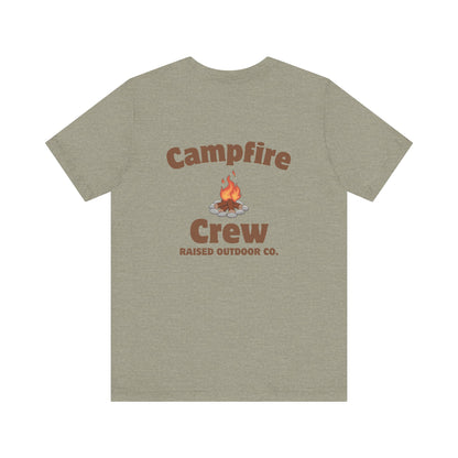 Campfire Crew Tee – Raised Outdoor Co. Edition