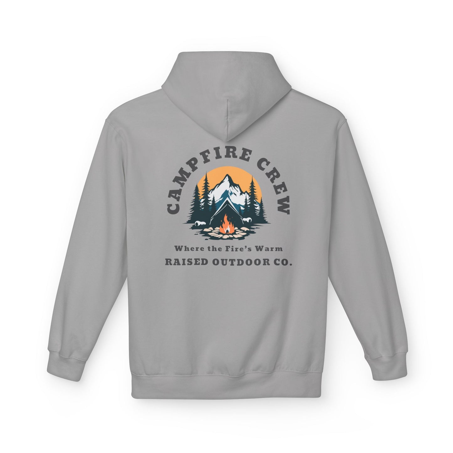 Campfire Crew Hoodie – “Where the Fire’s Warm” Edition